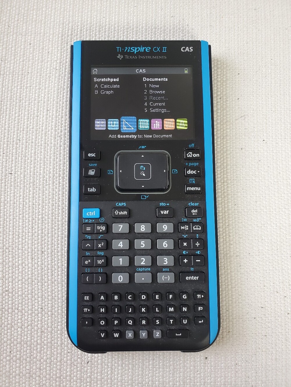 Texas Instruments TI-Nspire CX II CAS Color Graphing Calculator